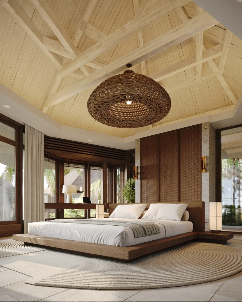 Jungle Flower Villas спальня