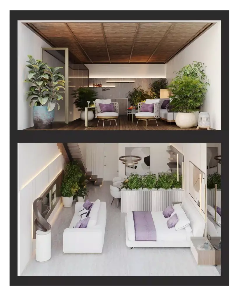 pandawa dream penthouse 94 m2 plan